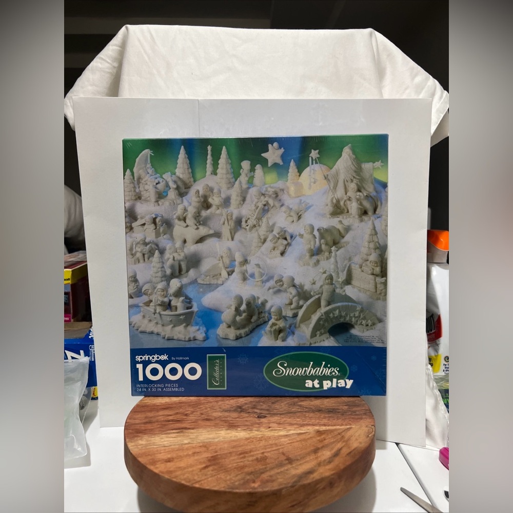NIB & Sealed Hallmark Snowbabies Winter Wonderland Puzzle - 1000 Pieces